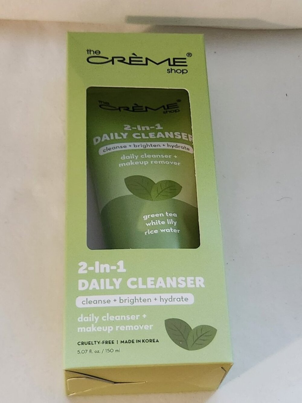 The Creme Shop 2 in 1 Daily Cleanser 5 fl oz NIP